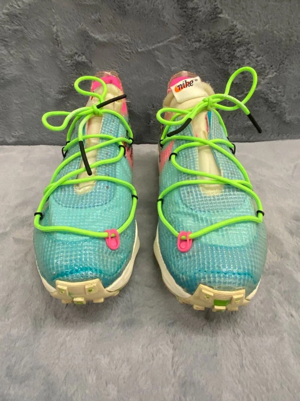 Nike Off-White Vapor Street Polarized Blue‎ Women’s Size 10 CD8178-400 Blue Pink